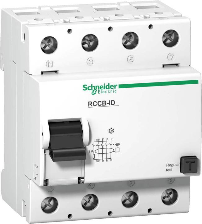 Produktbild Schneider Electric Fehlerstromschutzschalter RCCB ID 4- 16905