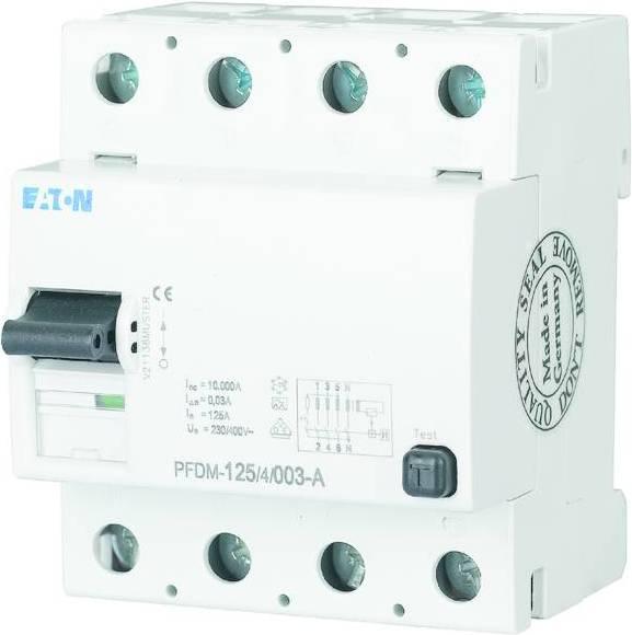 Produktbild Eaton FI-Schalter, 100A, 4p, 100mA, Typ AC 102824