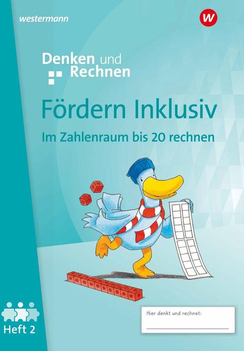 Immagine prodotto Fördern Inklusiv. Heft 2: Zahlenraum bis 20: Denken und Rechnen (Tedesco, 2023)