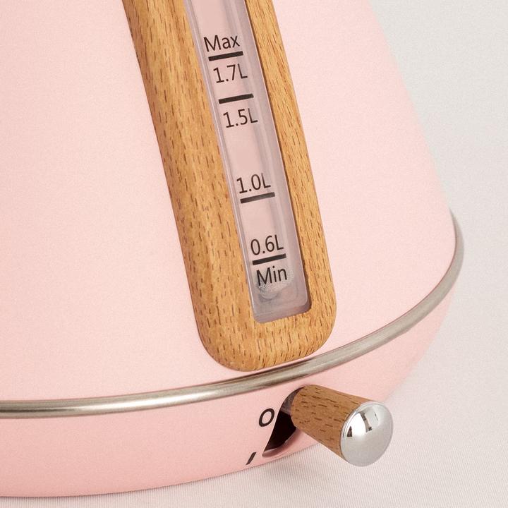 Actual product image Create Toaster and kettle pink