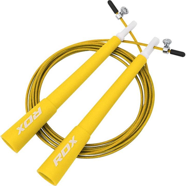 Rdx Skipping Rope Iron C8 Yellow (304 cm)