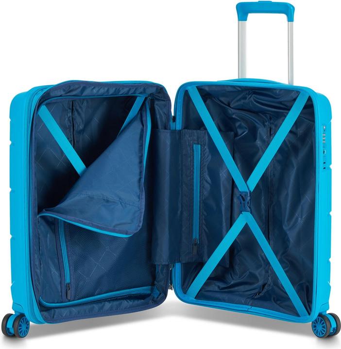 Image du produit Modo by Roncato Starlight 3.0 4 Rollen Kabinentrolley 55 cm mit Dehnfalte (40 l, Bagage à main (jusqu'à 50l))