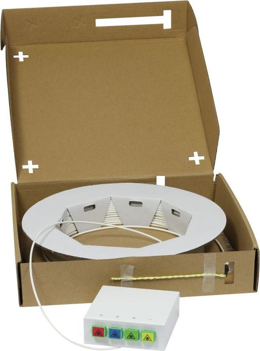 Actual product image Synergy 21 FTTH Compact Box pre-assembled, 4xSCAPC - open end, 40m, 9125u, G,657,A2, 4-