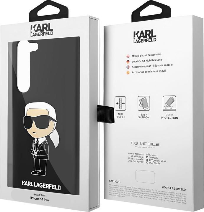 Produktbild Karl Lagerfeld Galaxy S23 hardcase Silicone Ikonik S911 (Samsung Galaxy S23)