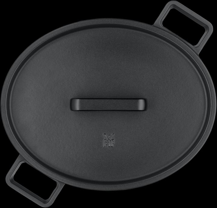 Produktbild WMF Flavour Bräter oval, 33 x 26 cm, Black (33 cm, Bräter + Schmortopf, Gusseisen)