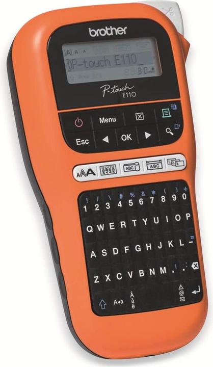 Actual product image Brother P-touch PT-E110