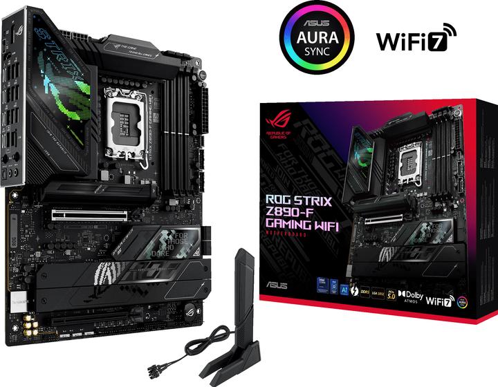 Actual product image ASUS MB Rog Strix Z890-F Gaming Wifi (LGA 1851, Intel Z890, ATX)