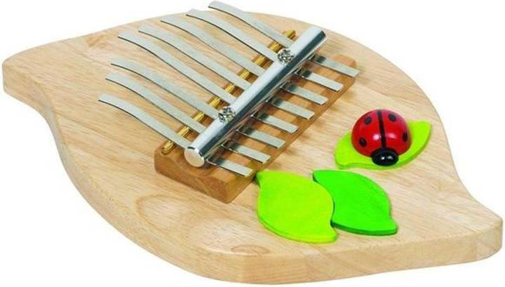 Actual product image Goki Kalimba ladybird (German, French, Italian, English)