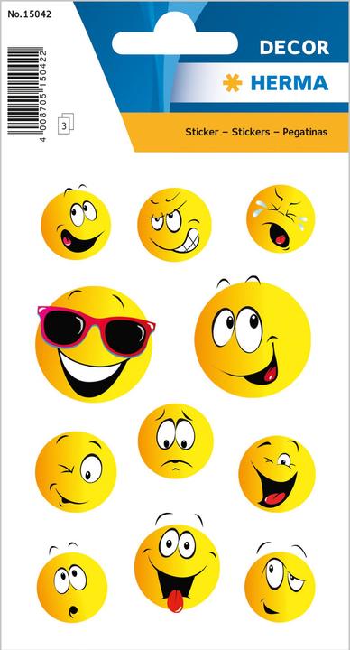 Produktbild HERMA Sticker Emoji