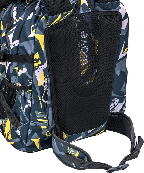 Actual product image Wave Infinity Backpack Set 2-piece Yellow Graffit (30 l)
