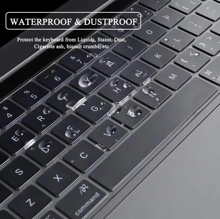 Actual product image Screenguard Keyboard protector for Apple MacBook Air 11" (2010-2015) A1370 A1465 ISO format
