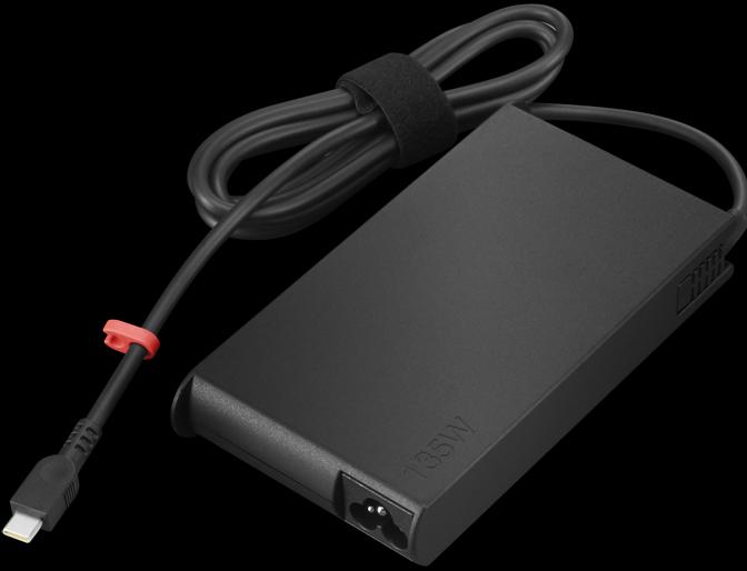 Actual product image Lenovo ThinkPad 135W AC Adapter USB-C - EU (135 W)