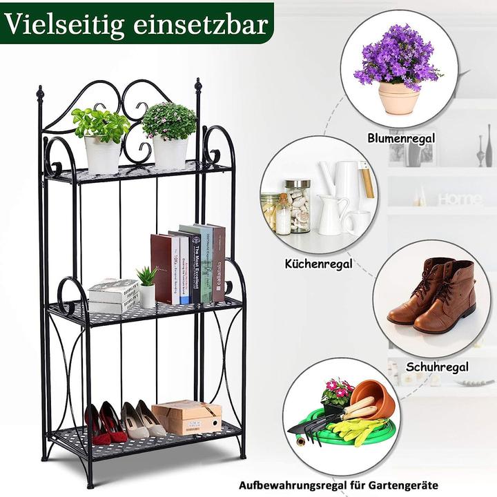 Image du produit Outsunny Étagère de jardin avec 3 étagères