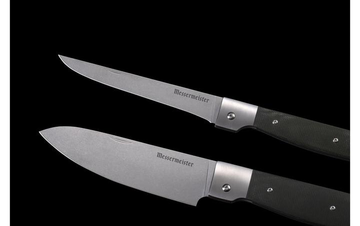 Actual product image Messermeister Adventure Chef 6-piece outdoor cutlery set, black