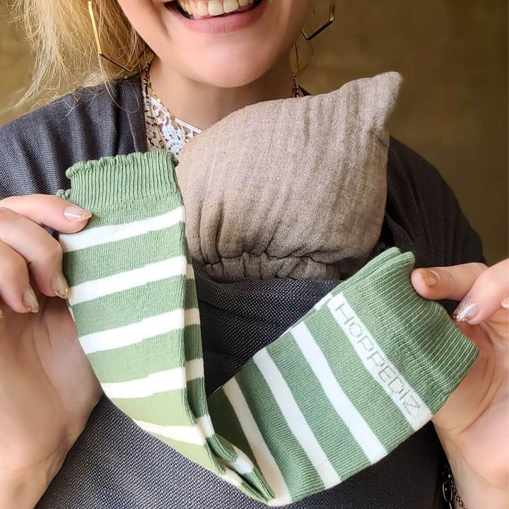 Image du produit Hoppediz Manchettes de jambe bébé bio (Taille unique)