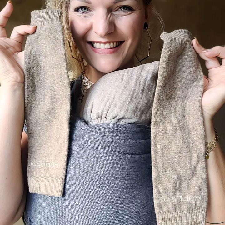 Produktbild Hoppediz Beinstulpen Merino-Babystulpen (One Size)