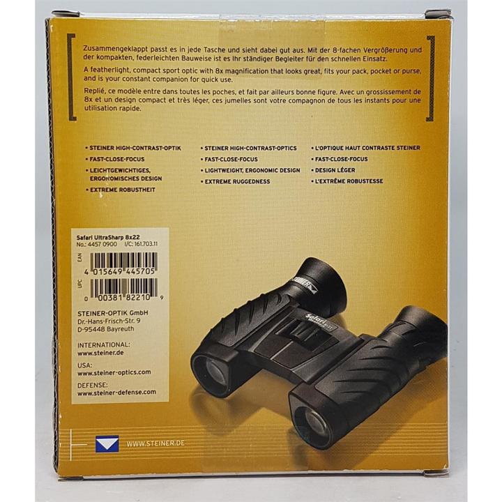 Immagine prodotto Steiner Safari Ultra Sharp (8 x, 22 mm)