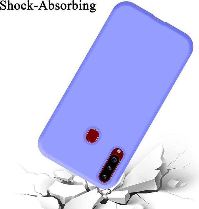 Actual product image Cadorabo TPU Liquid Silicone Case Cover (Samsung Galaxy A20s)