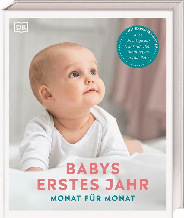 Produktbild Babys erstes Jahr Monat für Monat (Deutsch, Anke Wellner-Kempf, Jenny Hall, Fiona Wilcock, Karen Sullivan, Fabienne Becker-Stoll, 2024)