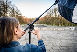 Actual product image CamRock tripod LS-523 lighting tripod (375 cm, 5 kg)