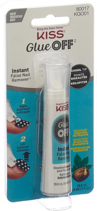 Image du produit KISS Glue Off - Dissolvant instantané de faux ongles (Séchoirs pour vernis à ongles, Transparent)