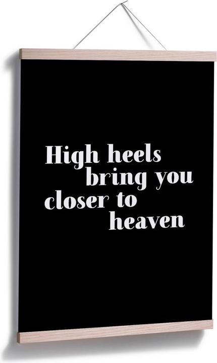 Produktbild Trenddeko High heels bring you closer (80 x 100 cm)