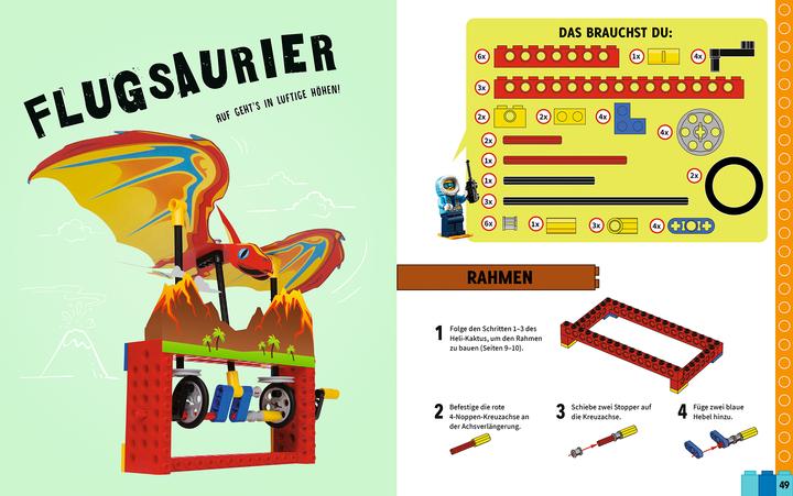 Produktbild Panini LEGO Verrückte Maschinen: Mit 8 Modellen. (Deutsch, Panini, Barbara Knesl, 2021)
