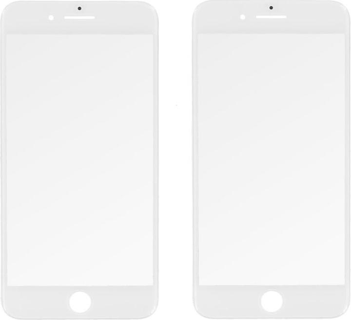 Image du produit OEM Verre d'écran pour iPhone 7 Plus blanc (Écran, iPhone 7 Plus)