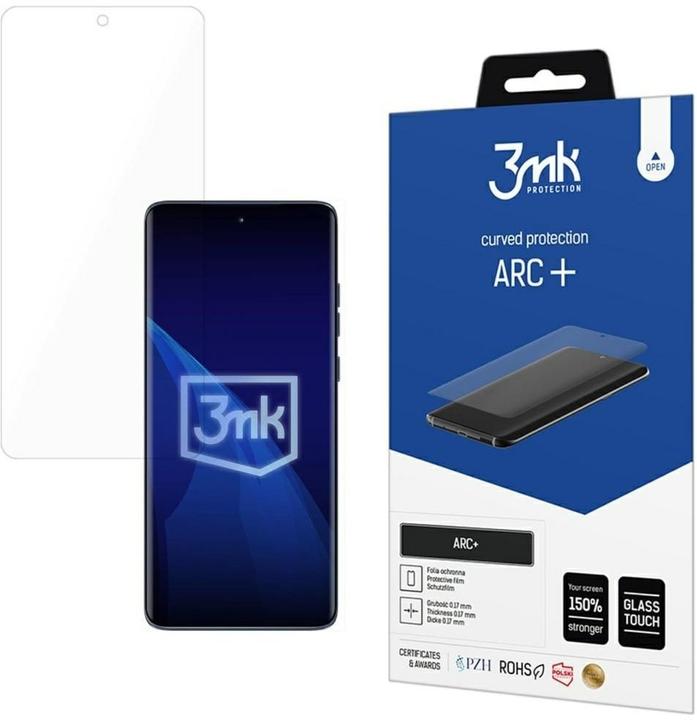 Actual product image 3MK Hybrid glass FlexibleGlass on Xiaomi Poco F7 Pro / Xiaomi Poco F7 Ultra (Xiaomi Poco X7 Pro)