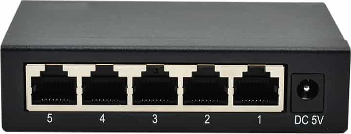 Produktbild Diprogress Desktop Ethernet Switches 5 Ports 10-100 (5 Ports)