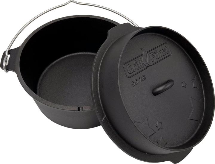 Produktbild Grillfürst Dutch Oven 7,5 flach