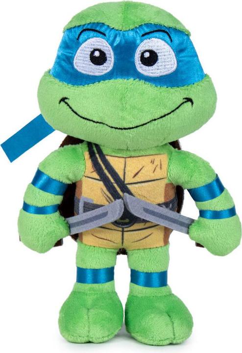 Actual product image Play by Play Ninja Turtles Mutant Mayhem Leonardo plush toy 21cm (21 cm)