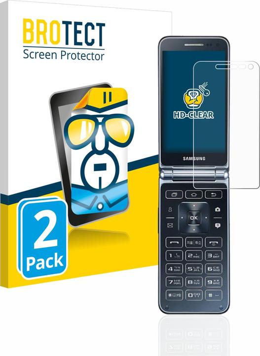 Actual product image BROTECT Screen Protector Clear (2 Piece, Samsung Galaxy Z Fold2)