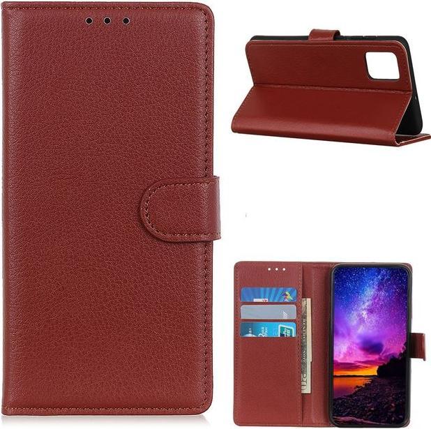 Produktbild MU Classic Litchi Leder Bookcover Series (Xiaomi Mi 10T, Xiaomi Mi 10T Pro)