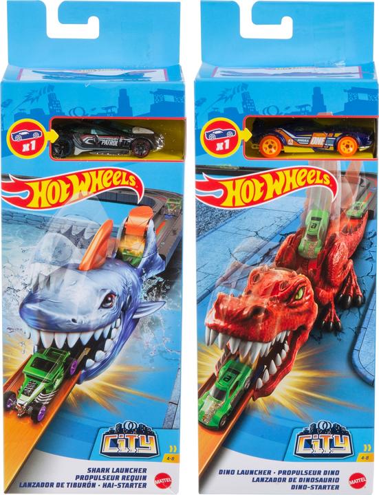 Actual product image Hot Wheels City Track Launchers