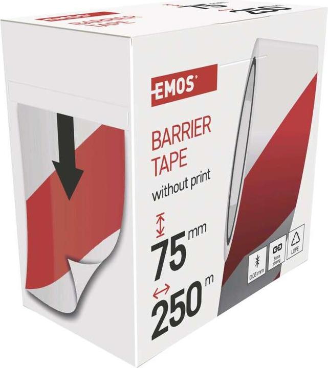 Actual product image Emos Barrier tape (75 mm)