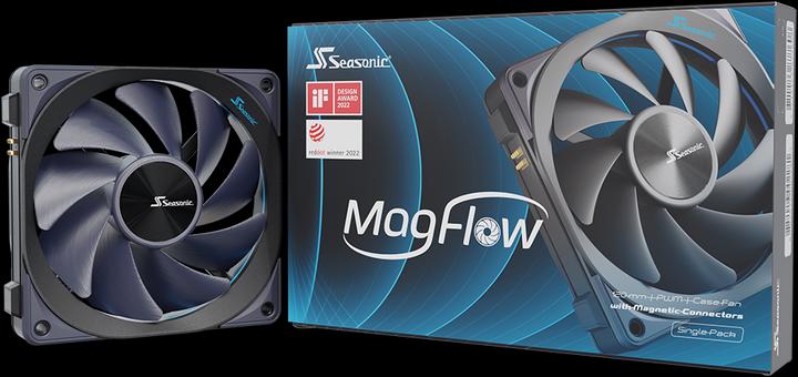 Immagine prodotto Seasonic MagFlow 1225 PWM (kit da 1 ventola) (120 mm, 1 x)