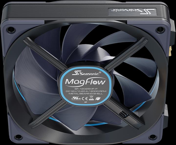 Immagine prodotto Seasonic MagFlow 1225 PWM (kit da 1 ventola) (120 mm, 1 x)