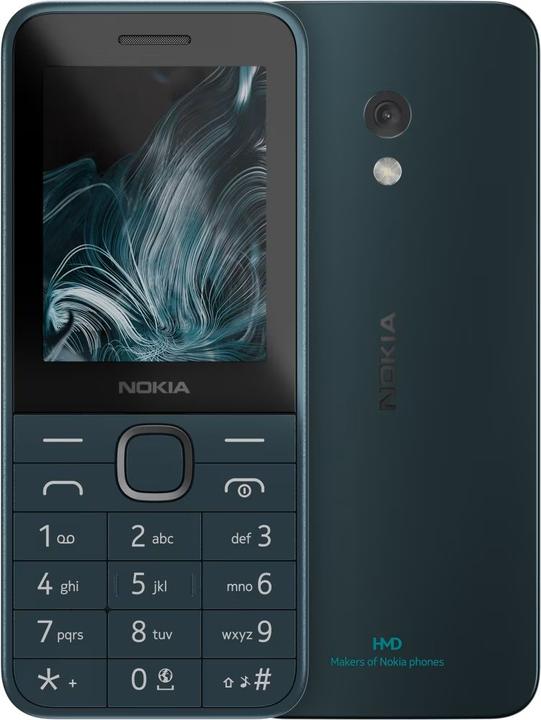 Immagine prodotto Nokia 225 Dual Sim 2024 Blu Scuro (2.40", 0.30 Mpx, 4G)
