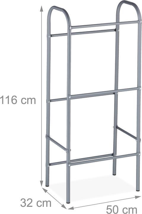 Productafbeelding Relaxdays Rek voor drankkratten (50 x 32 x 116 cm)