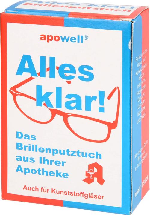 Produktbild ABC Brillenputztuch Alles Klar
