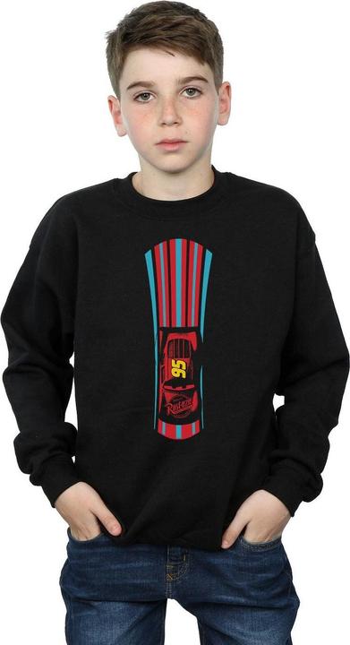 Produktbild Disney Cars Lightning McQueen Stripes Sweatshirt Jungen (152, 158)