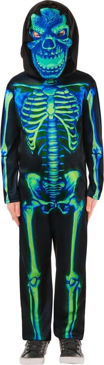 Actual product image Bristol Novelty Childrens/Kids Skeleton Neon Costume (116)