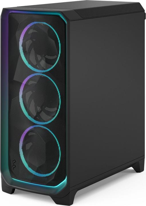 Produktbild Fractal Meshify 3 Ambience Pro RGB Light Tint Black (ATX, Mini-ITX, mATX, E-ATX)