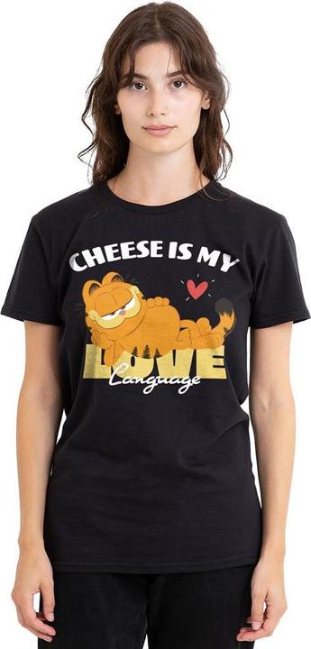 Immagine prodotto Garfield Cheese Is My Love Language Maglietta Adulto Unisex (L)