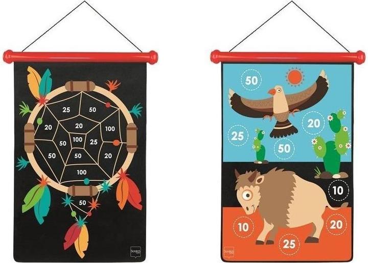 Actual product image Scratch Indian dart game (German, French, Italian)