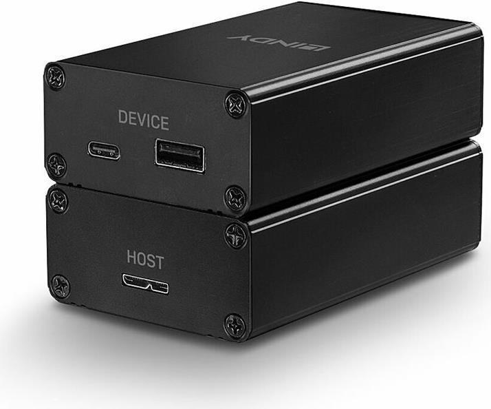 Produktbild Lindy 300m 2 Port Fibre Optic USB 3.0 Extender (43363)