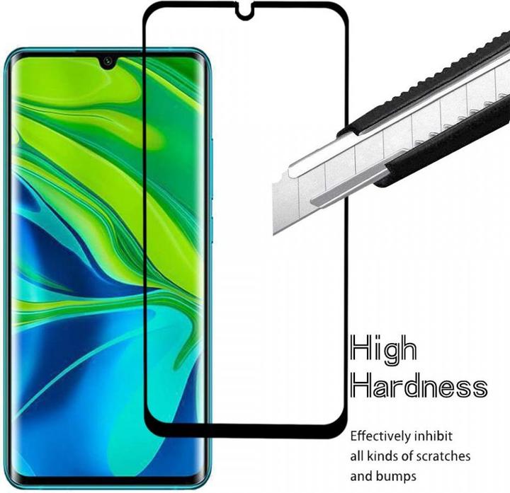 Immagine prodotto Screenguard Xiaomi Mi Note 10 Pellicola di vetro protettiva a schermo intero 2.5D 9H (1 Pezzo/i, Xiaomi Mi Note 10)