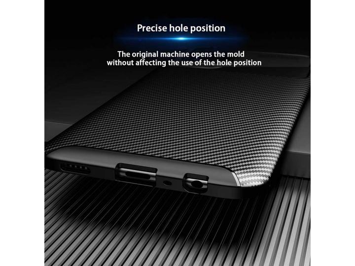 Produktbild Screenguard Samsung Galaxy A02s Hülle Carbon Design TPU Case (Samsung Galaxy A02s)