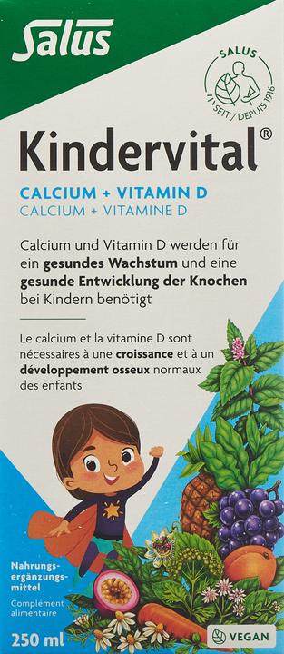 Produktbild Salus Kindervital Calcium + Vitamin D (1 Stück, Flüssigkeit, 620 g)